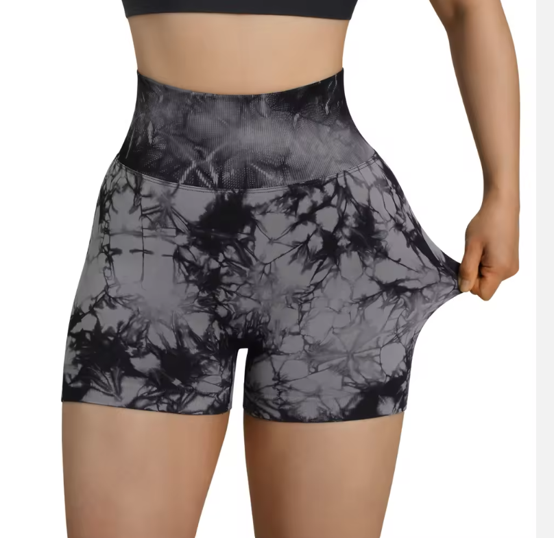 Tie Dye Shorts Black image 0