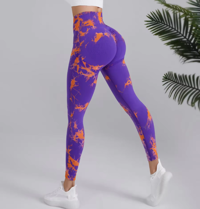 HighWaist Scrunch Butt (Purple) image 0