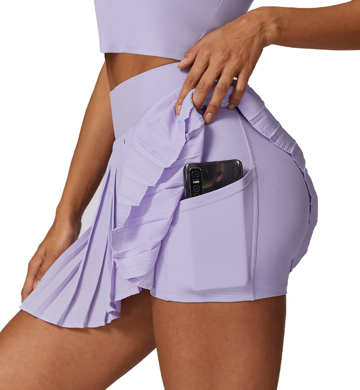 Quick Dry Lightweight Tennis Skort Purple image 1