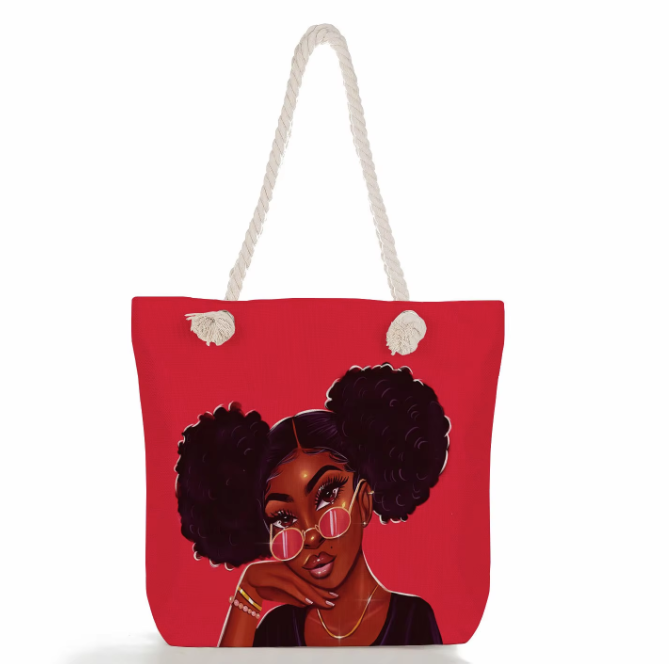 Her Essence Large ToteBag