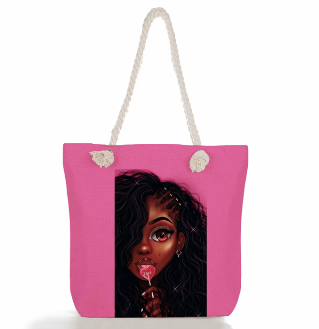 Her Essence Large ToteBag