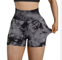 Tie Dye Shorts Black image 0