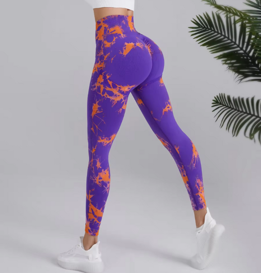 HighWaist Scrunch Butt (Purple) image 0