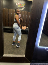 Tie Dye Leggings (Blue) image 1