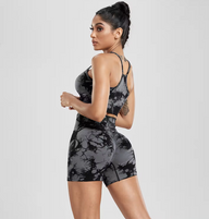Tie Dye Shorts Black image 1