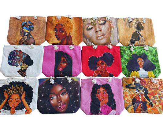 Her Essence Large ToteBag