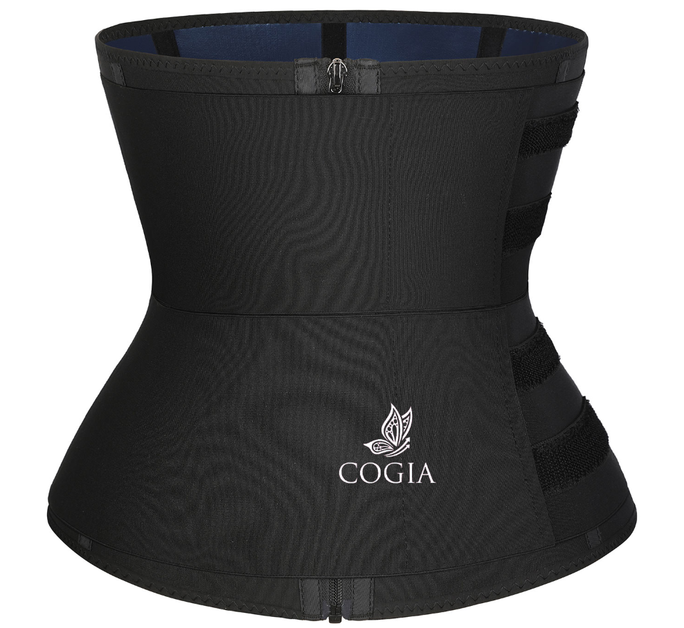 Double Band Tummy Control Sauna Waist Trainer