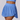 Quick Dry Lightweight Tennis Skort Blue image 1